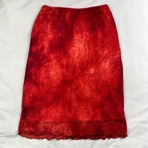 Vintage La Belle Midi Skirt